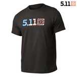 Футболка тактична 5.11 Tactical USA Flag Fill T-Shirt