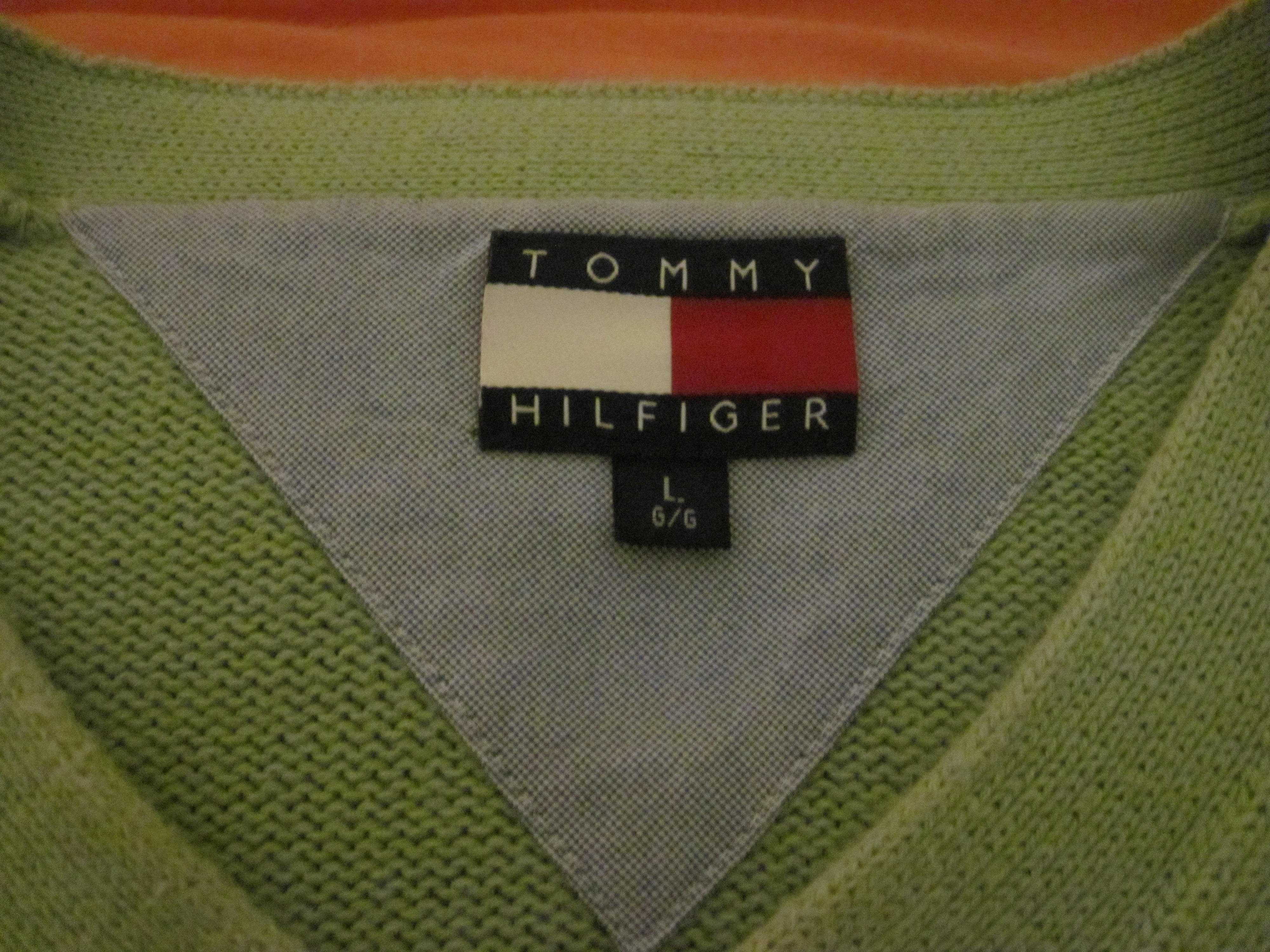 Sweter Tommy Hilfiger Rozmiar M zielony