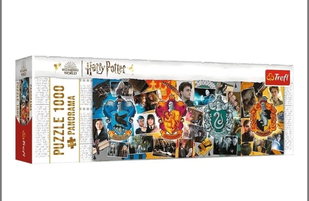 Пазл Trefl Чотири гільдії Гоґвортсу, Гаррі Поттер, 1000 ел. (панорама)