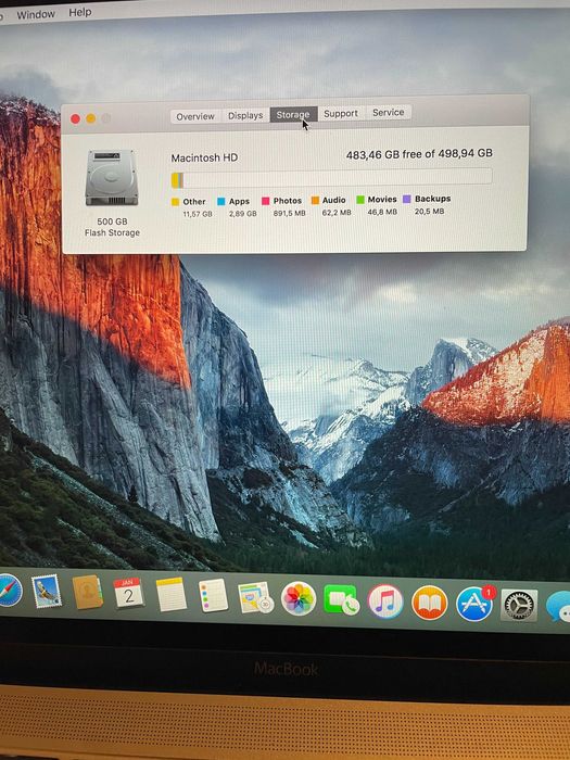 MacBook Retina 12" Early 2015 | 8GB RAM | 500GB SSD
