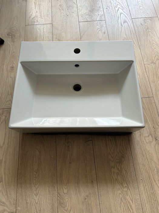 Umywalka nablatowa duża, biala umywalka Catalano 60x47, premium