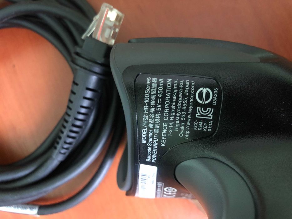 Сканер, Портативний зчитувач штрих коду keyence HR-100