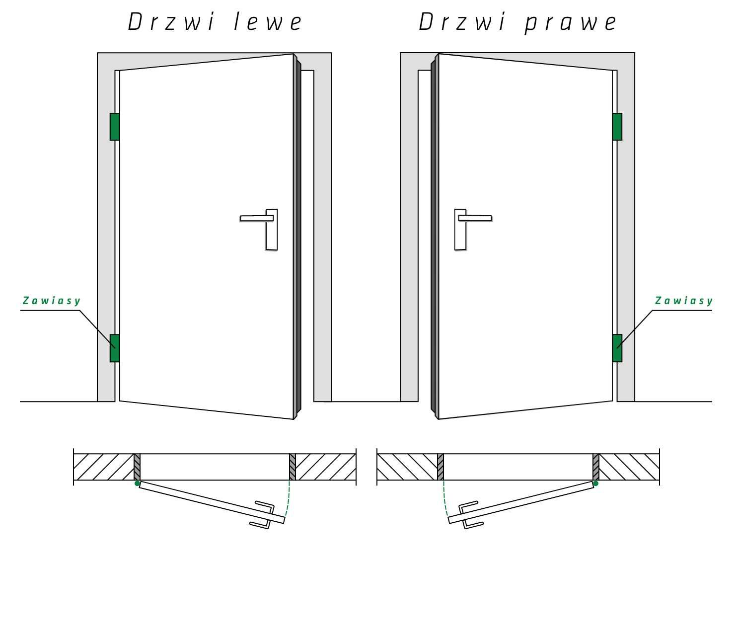 Drzwi JOLA-felc 2 cm -na ościeżnice starego typu - Producent