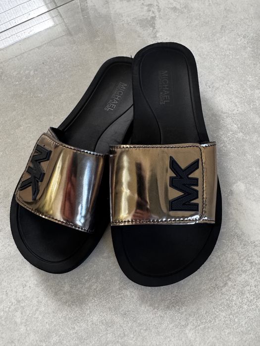 Klapki Michael Kors czarne