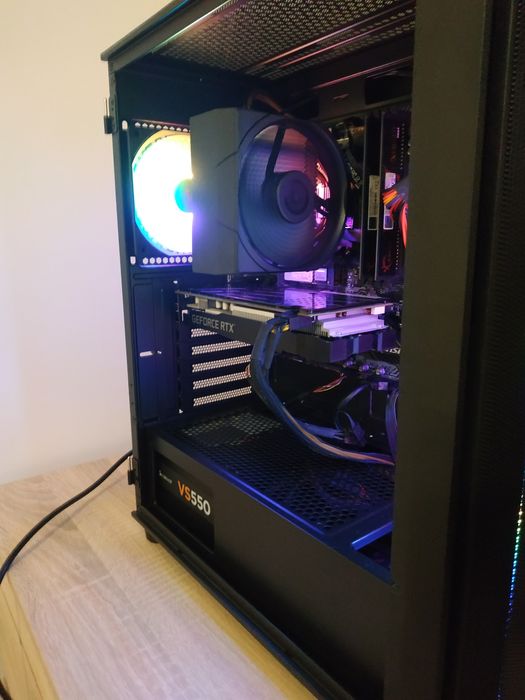 Komputer do gier Ryzen 5 3500X/RTX 2060 6 GB GDDR6/16 GB RAM DDR4/M2