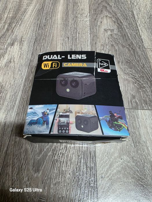 Dual-Lens WiFi camera 4k