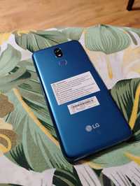 Telefon smartphone LG k40 niebieski NFC+ pokrowiec