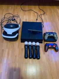 Kompletne okulary PS4 + VR + kontroler zarysowań