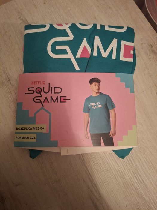 Koszulka męska squid game XXL netflix