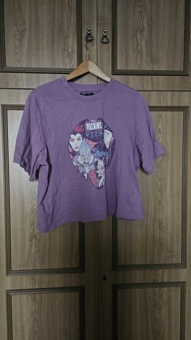 Podkoszulek fioletowy z motywem disney