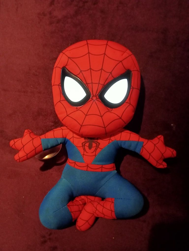 Spider Man maskotka świecąca na baterie