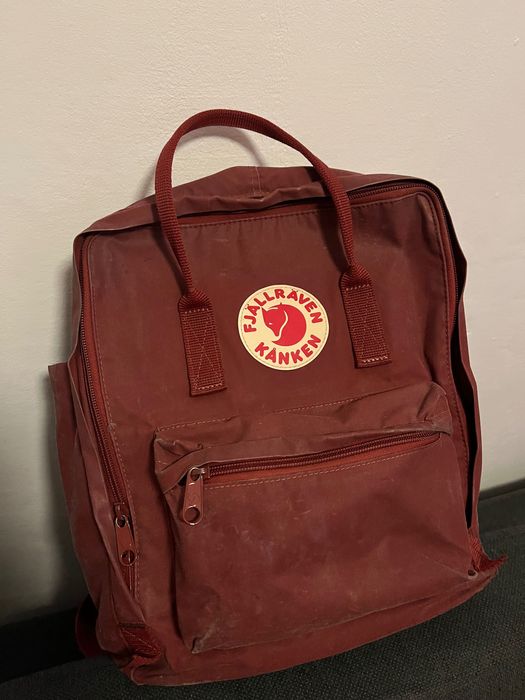 fjallraven kanken ox red używany