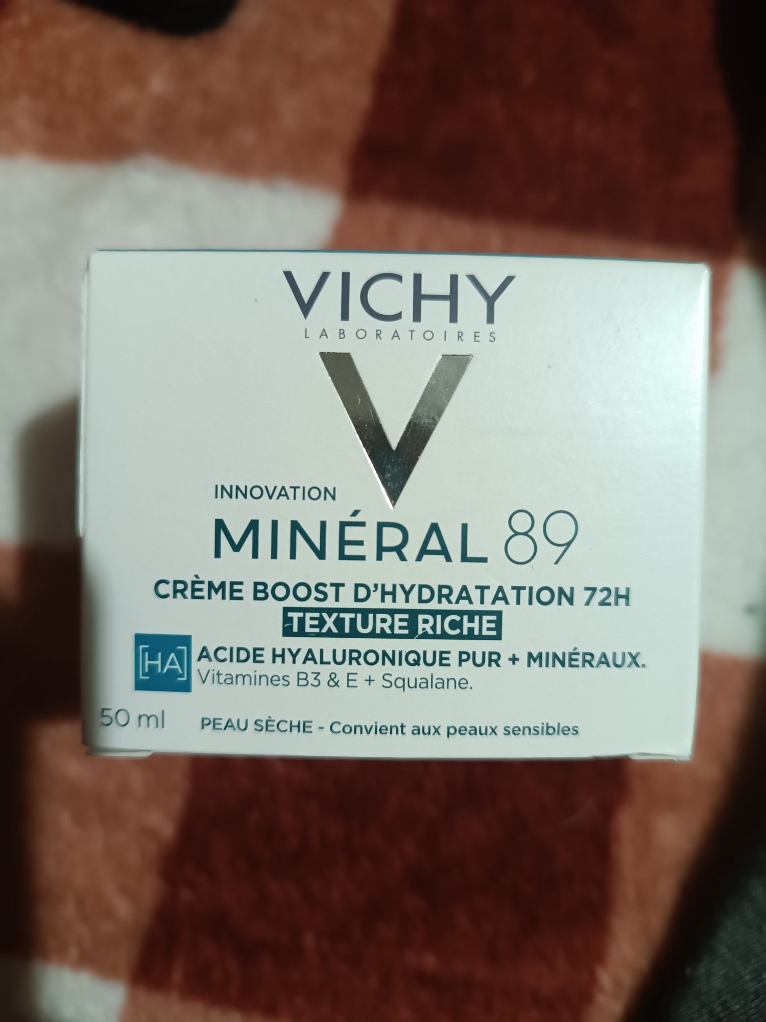 Vichy Mineral 89 насичений крем для сухої шкіри50 мл