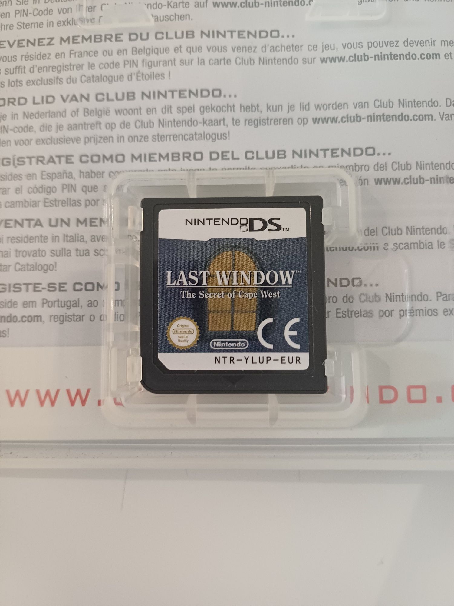 Last Window The Secret of Cape West Nintendo DS Oryginalna