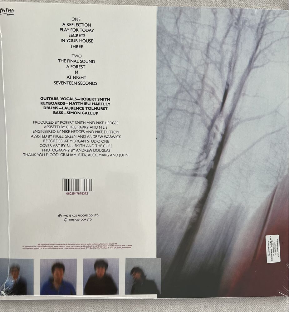 The Cure - Seventeen Seconds Winyl