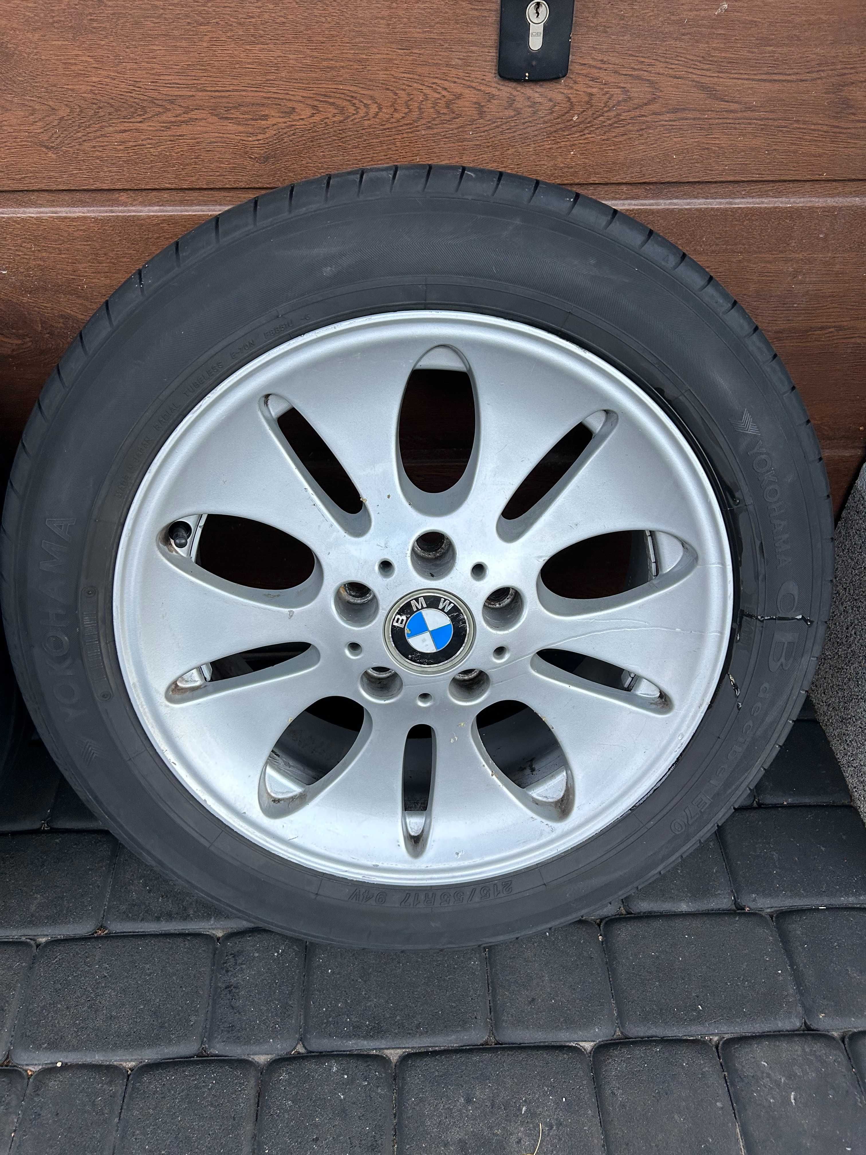 KOŁA LETNIE BMW 17 Cali / 5x120 / 72.6 / Opony 215/55/17