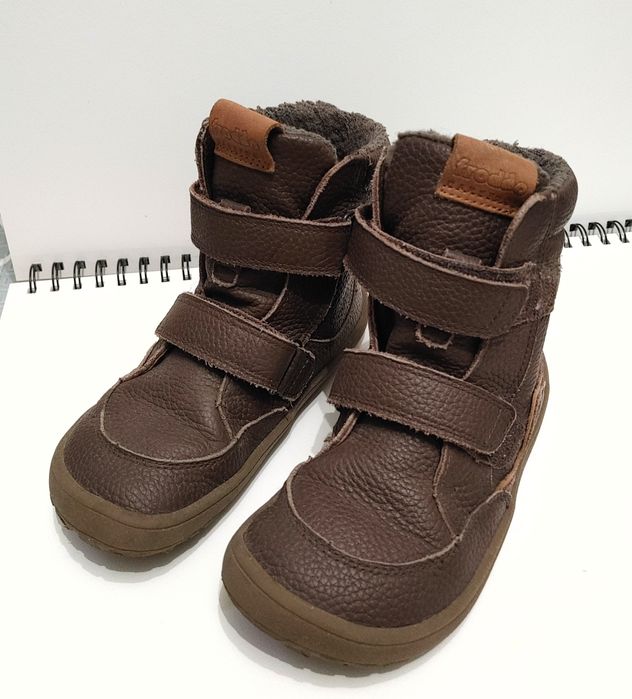 Froddo, śniegowce, kozaki, barefoot, skórzane