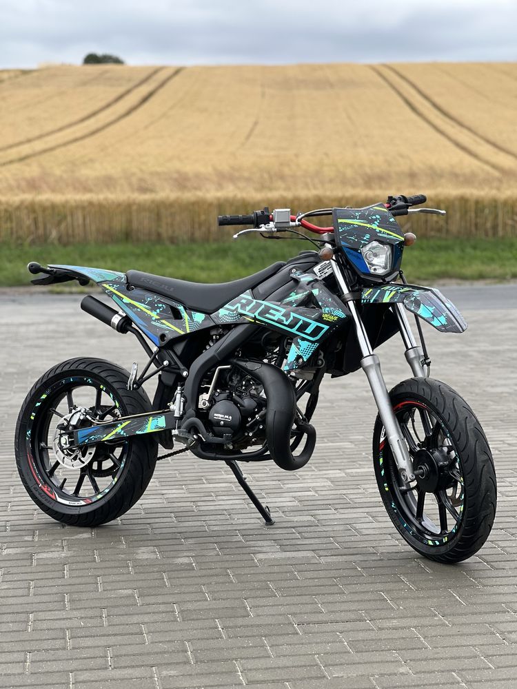 Rieju MRT 50 2023 stage6 supermoto nie derbi,aprilia,yamaha,sherco