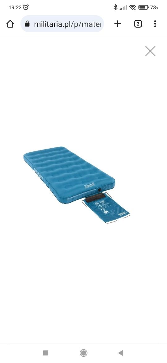 Materac coleman extra durable airbed single