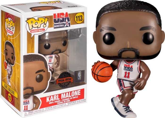 Figurka FUNKO POP! NBA Legends KARL MALONE USA Team 113 Nowa Poznań