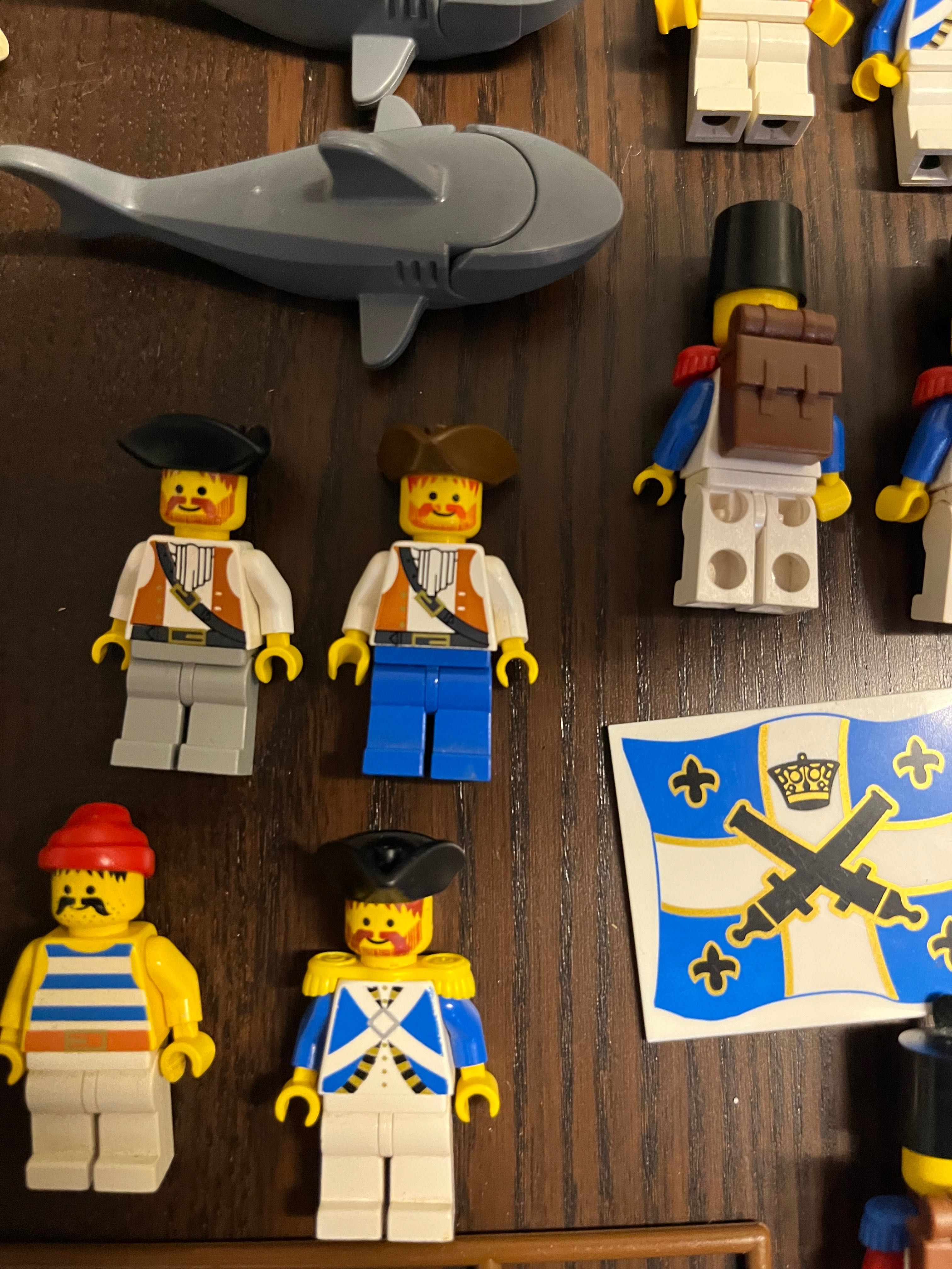 Lego Piraci Kupiec pi053 Rekin Flaga Konie