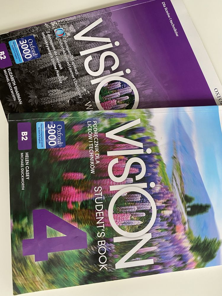 Vision 4 podręcznik i ćwiczenie