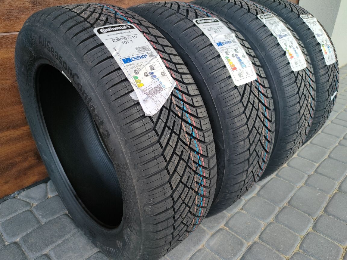 Opony wielosezonowe 235/55R19 Continental Allseason Contact 2 - Nowe