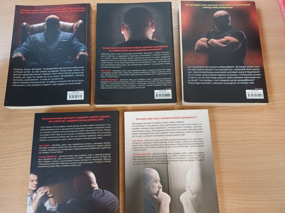 Masa o kobietach polskiej mafii, o porachunkach, o kilerach Zestaw 5