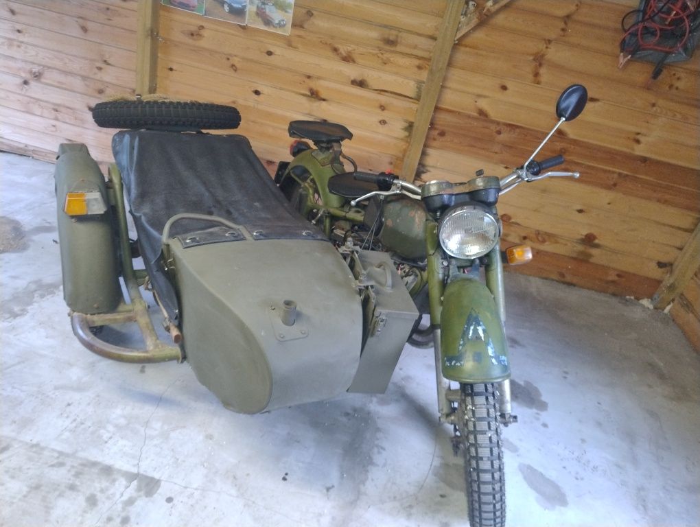 Dniepr mw650 M2 napędowiec wsteczny bieg