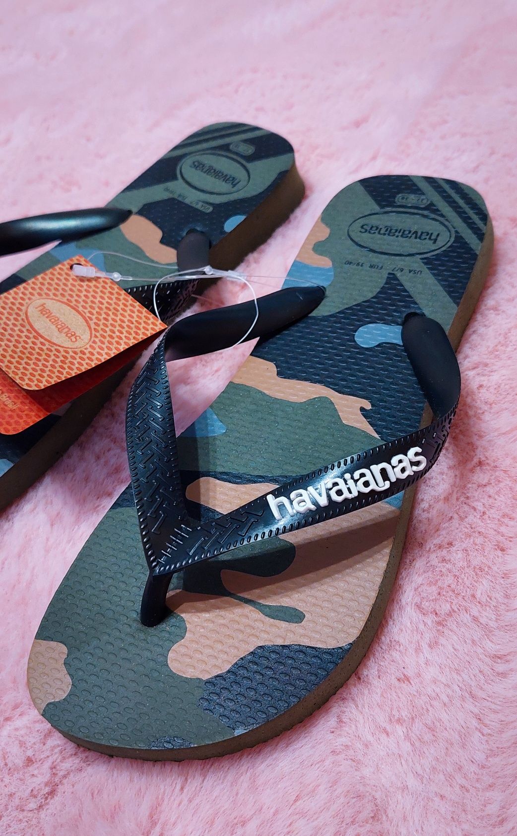 Klapki japonki Havaianas 37/38 nowe moro buty