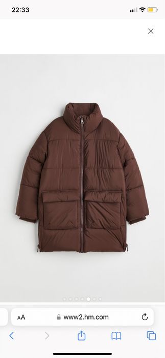 Зимова куртка HM S-m тепла