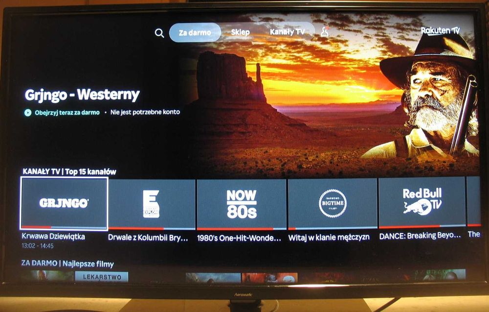 TV SMART , Led, Netflix, Prime Video , wbudowany dekoder DVB-T2