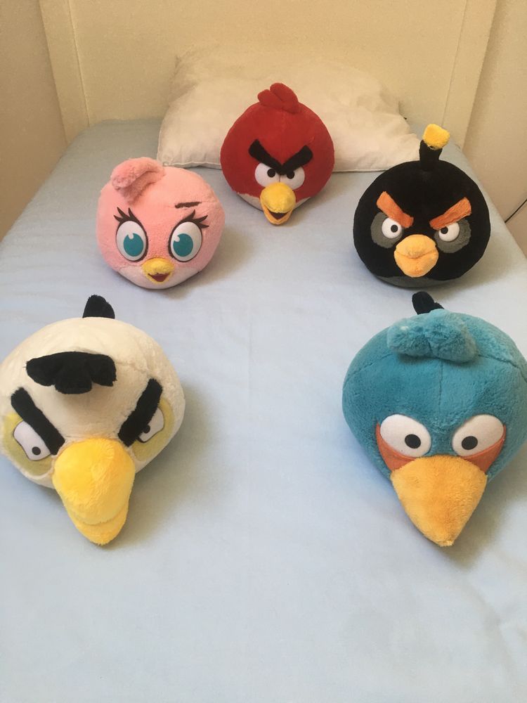 Peluches “Angry Birds”