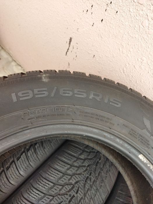 Зимова резина 195/65/15 nokian
