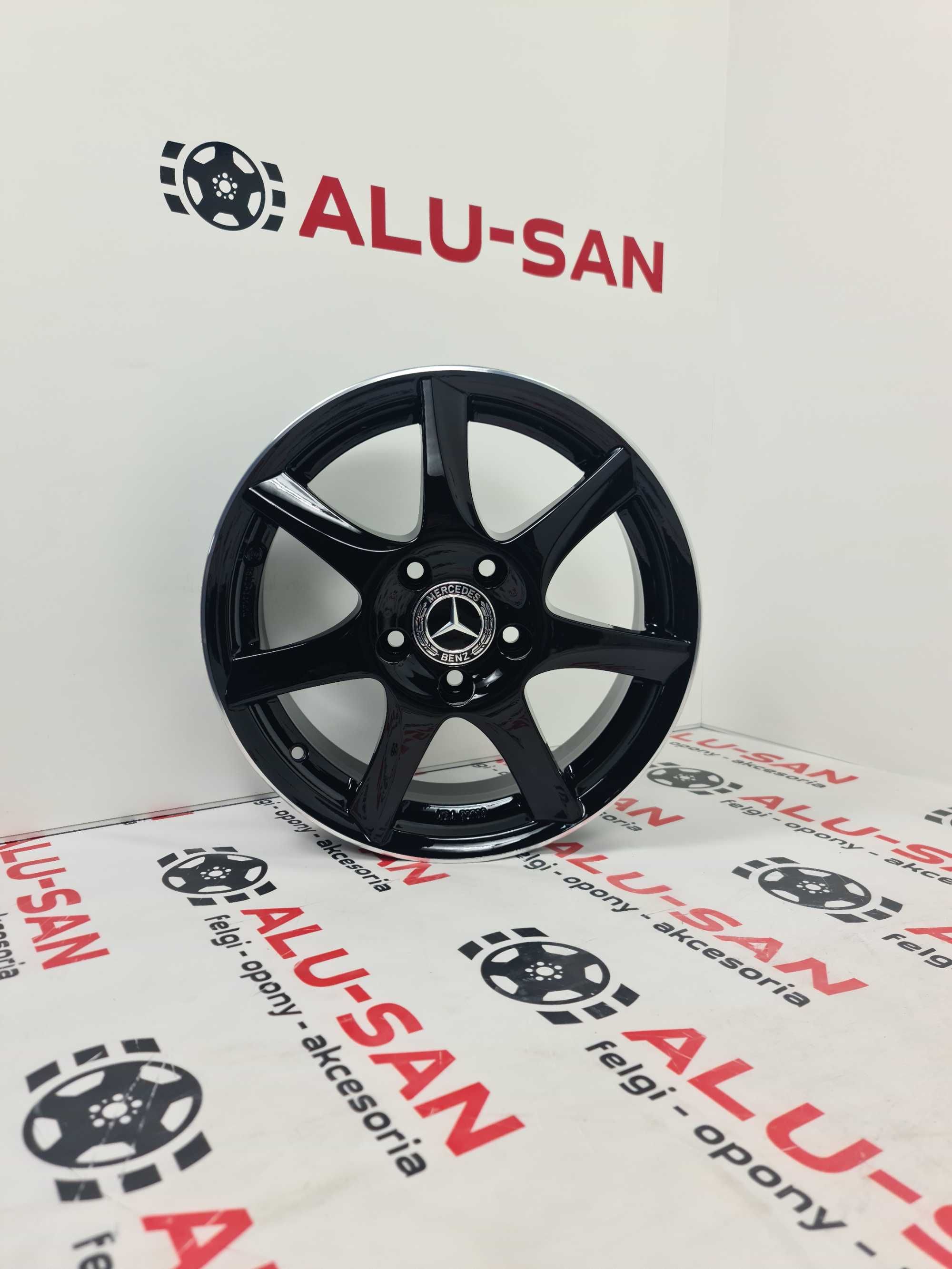 NOWE alufelgi MERCEDES 16" 5x112 C-Klasa E-Klasa CLC CLK SLK Czarny