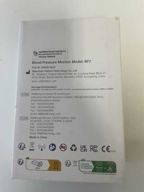 Ciśnieniomierz BP2 Aparat Monitor EKG Aplikacja na IOS Android