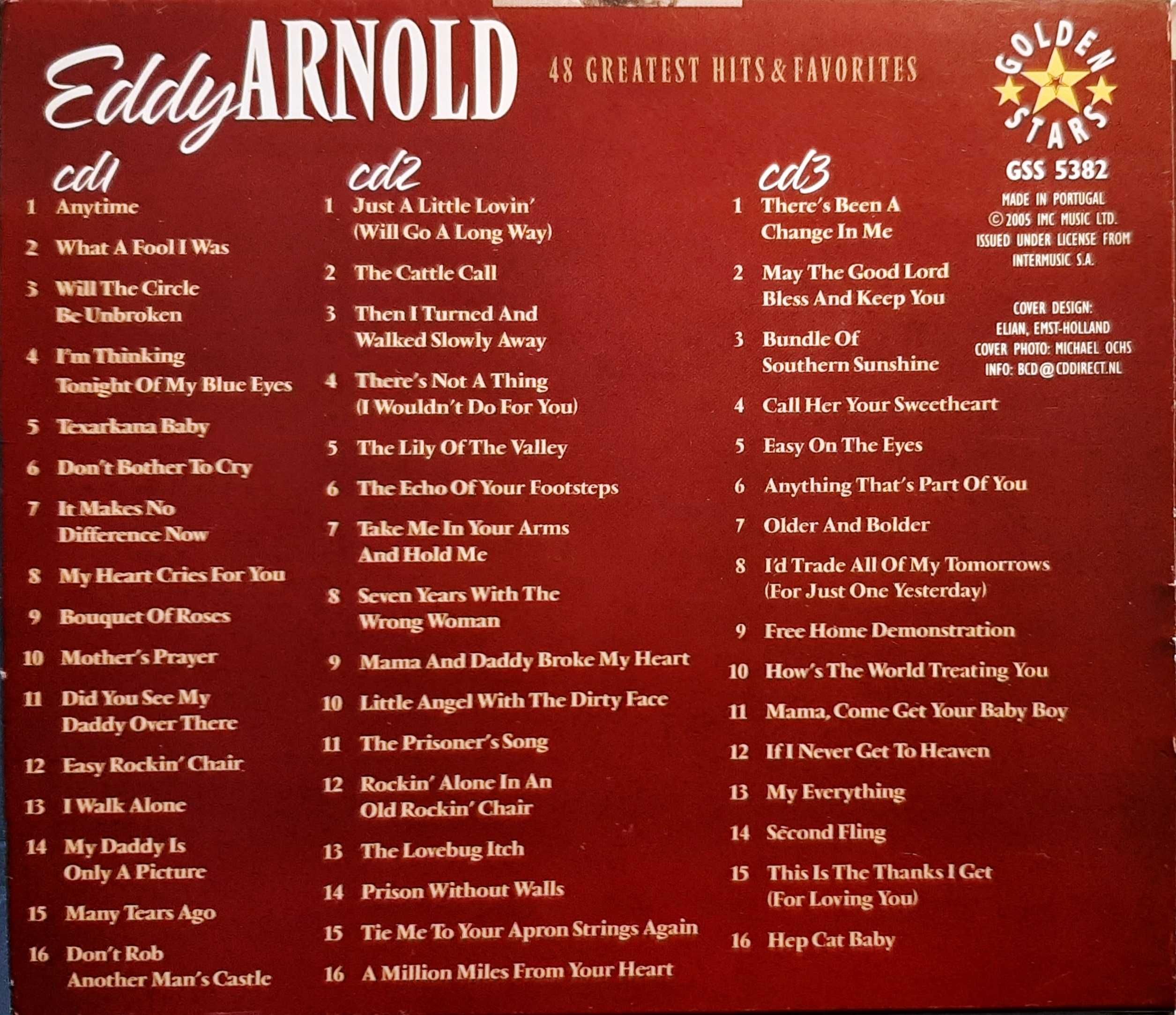 Album 3CD EDDY ARNOLD How's The World Treating You - nowy