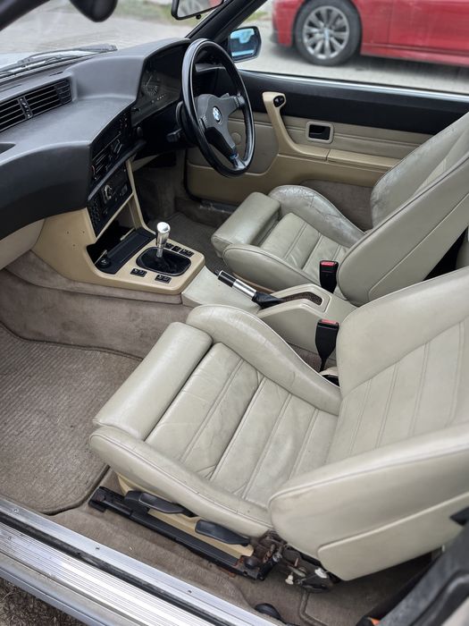 BMW E24 635CSi CS1 europa karoseria buda silnik szyby kierownica deska
