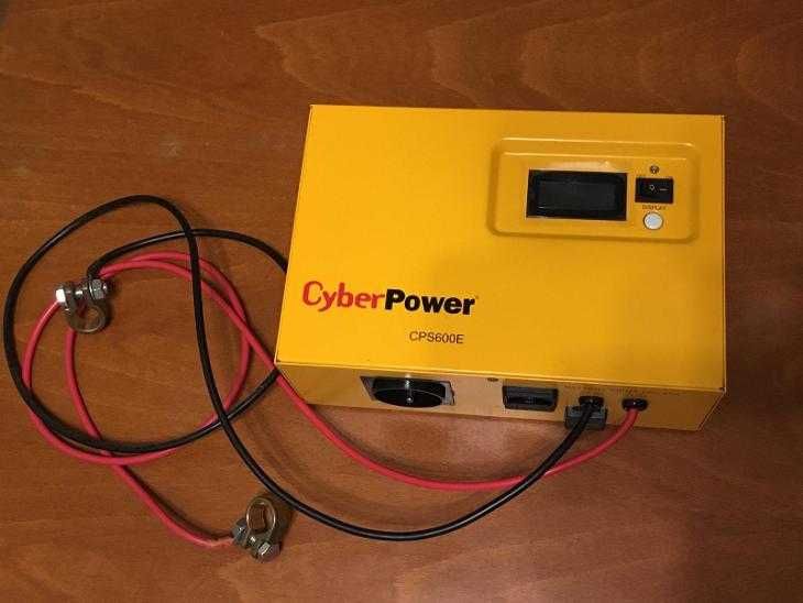 Безперебійник для котла, УПС,  ДБЖ CyberPower CPS600E  чистий синус!