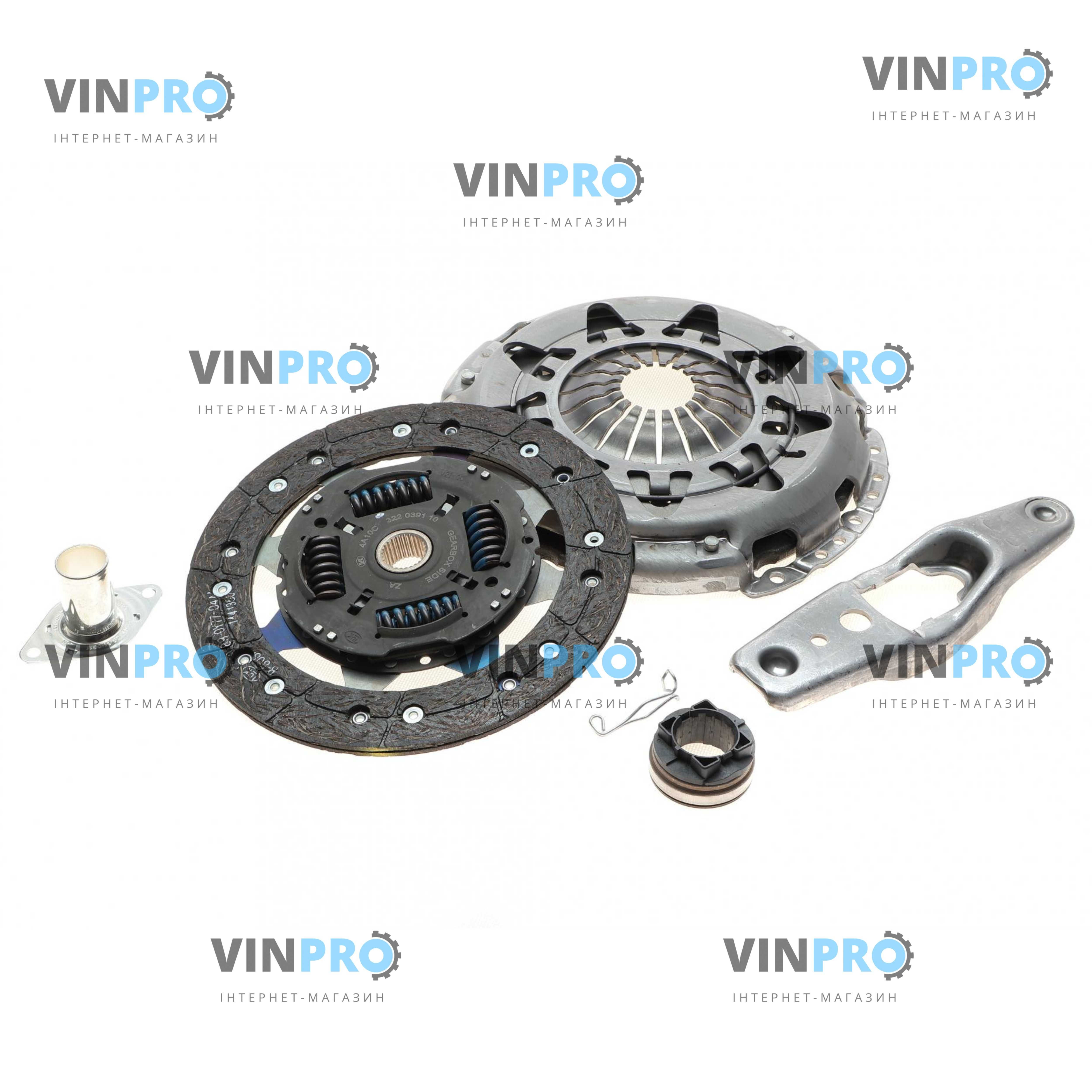 Комплект Сцепления Фольцваген Кадди 3  Caddy III 1.2TSI/1.4/1.6/2.0SDI