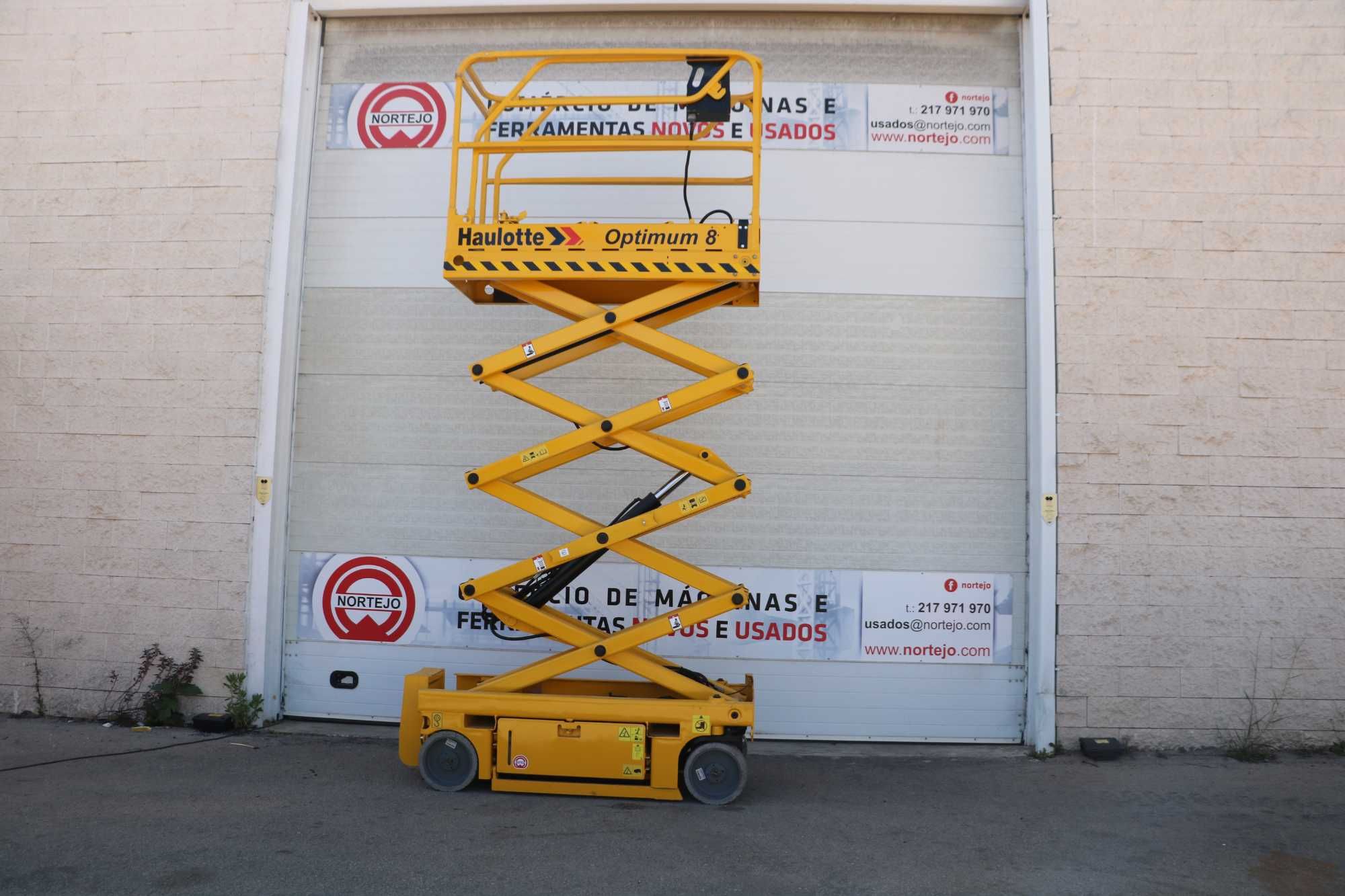 Plataformas Elevatória Tesoura Elétrica 8 mts
