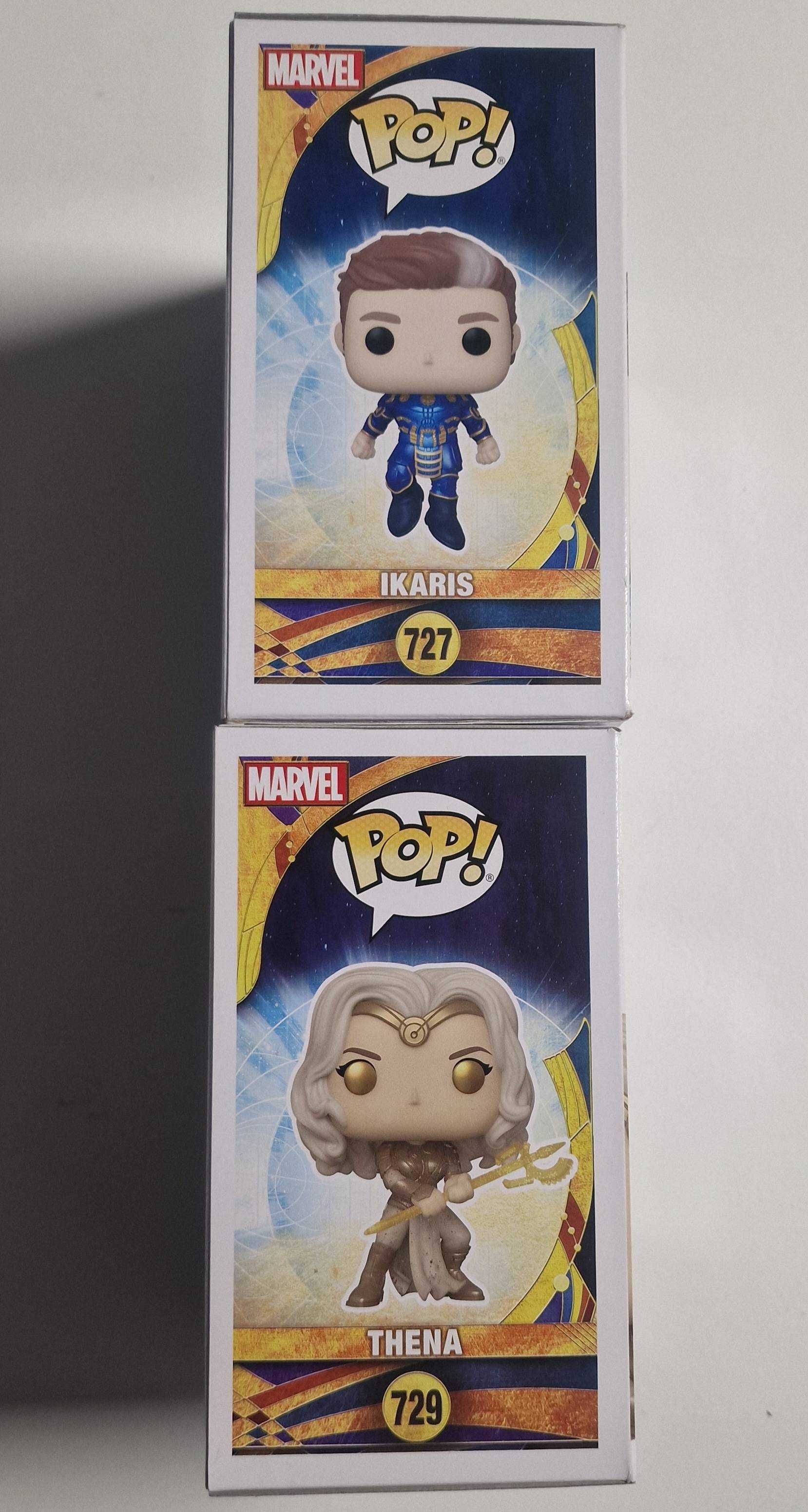 Funko pop 729 Thena i 727 Ikaris - Eternals