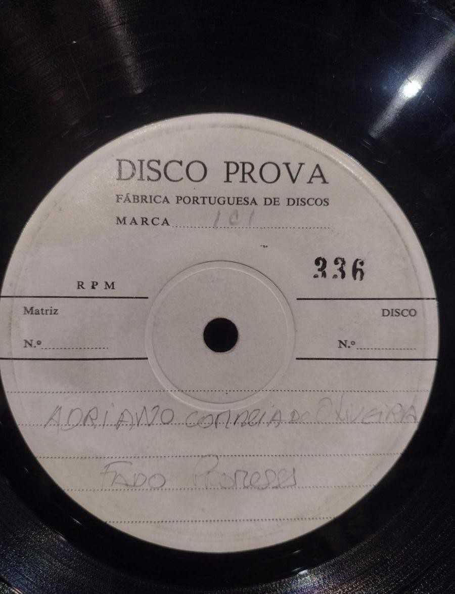 Adriano Correia de Oliveira - EP - Disco Prova