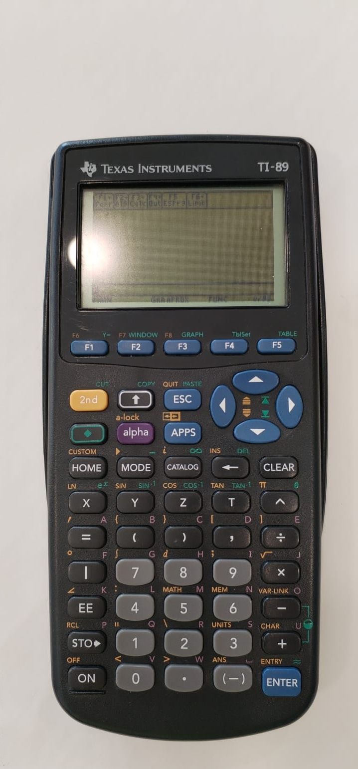 Calculadoracientífica TI 89