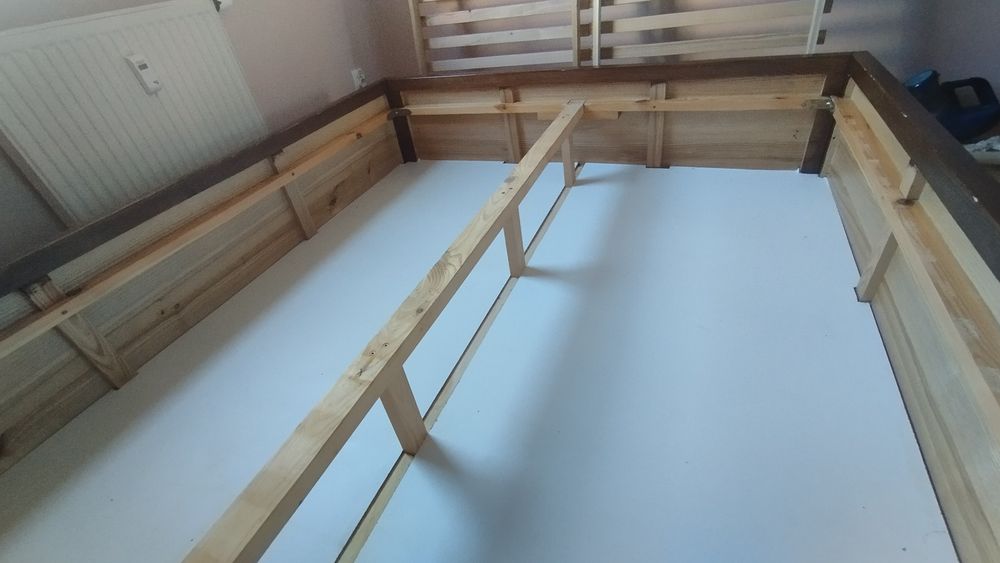 Łóżko 160x200 z prawdziwego drewna robione na zamówienie