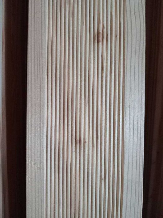 Терасна дошка, Імітація бруса, Дошка з модрини