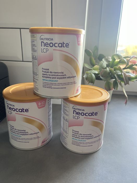 Neocate LCP 3 puszki mleko