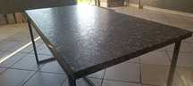 Ława 100/60 cm Granit Leopard kamień naturalny