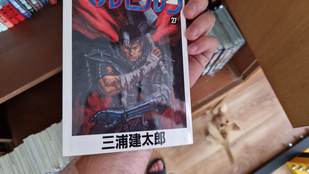 Manga Berserk w języku japońskim + giganto mania