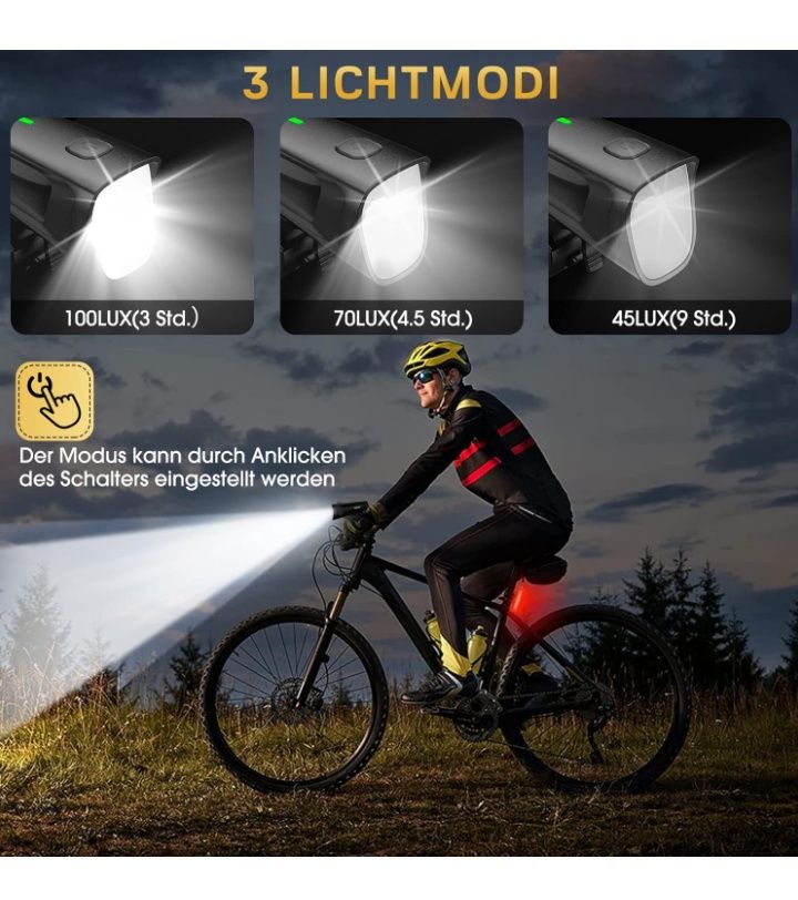 Lampki rowerowe oświetlenie odblaski
